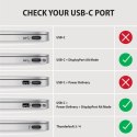 RVC-DPC Konwerter/kabel USB-C -> DisplayPort 1,8m, 4K/60HZ