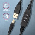 ADR-220B USB 2.0 A-M -> B-M aktywny kabel połączeniowy/wzmacniacz 20m