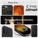 Etui Spigen Optik Armor Mag z MagSafe na iPhone 14 Pro - czarne