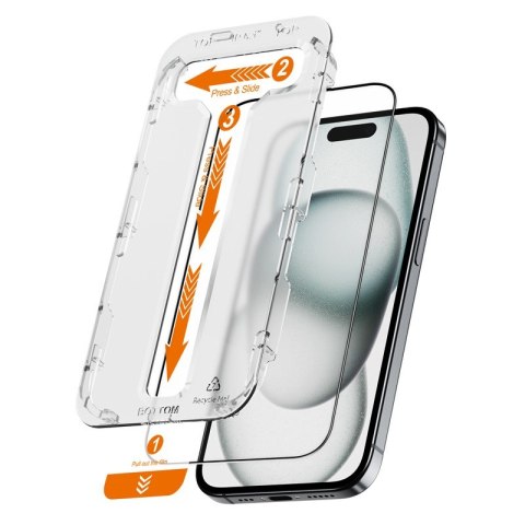 Szkło hartowane EasyShield 2-Pack - iPhone 15 (2 sztuki)