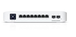 Przełącznik UniFi 8 PoE USW-PRO-8-POE, 6 portów 1 GbE PoE+, 2 porty 1 GbE PoE++, 2 porty 10G SFP+, 120W