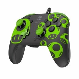 Remote control PDP Rematch Gamepad 1Up Black Green Nintendo Switch