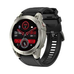 Smartwatch Manta SWA001SL Black Orange Silver 1,43