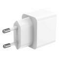 Wall Charger PcCom Essential White 20 W USB USB-C