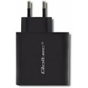 Wall Charger Qoltec 51716 Black (1 Unit)