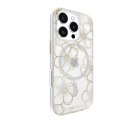 Case-Mate Floral Gems MagSafe - Case for iPhone 16 Pro (Gold)