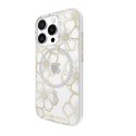 Case-Mate Floral Gems MagSafe - Case for iPhone 16 Pro (Gold)