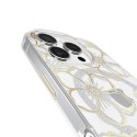 Case-Mate Floral Gems MagSafe - Case for iPhone 16 Pro (Gold)