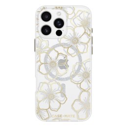 Case-Mate Floral Gems MagSafe - Case for iPhone 16 Pro Max (Gold)