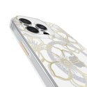 Case-Mate Floral Gems MagSafe - Case for iPhone 16 Pro Max (Gold)