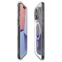 Etui Spigen Ultra Hybrid Mag z MagSafe na iPhone 15 Pro Max - białe