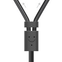 Kabel Ugreen AV102 10588 audio mini jack 3,5mm (żeński) - 2RCA (męski) 1m - szary