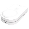 STM ChargeTree MAG - 3-in-1 mobile wireless charger with MagSafe (white)