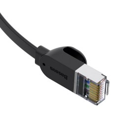 Kabel Baseus High Speed sieciowy płaski Ethernet CAT6 RJ45 8m - czarny