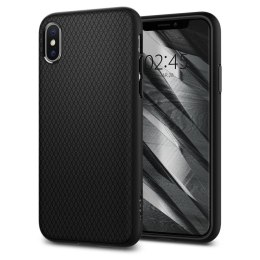 Etui Spigen Liquid Air na iPhone X / XS - czarny mat