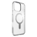 Speck Presidio Perfect-Clear ClickLock & MagSafe - Case for iPhone 16 Pro Max (Clear / Chrome Finish / Serene Silver)