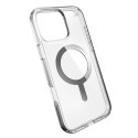 Speck Presidio Perfect-Clear MagSafe - Case for iPhone 16 Pro Max (Clear / Chrome Finish / Serene Silver)