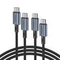 Kabel Choetech XCC-1014 USB-C / USB-C PD 60W - szary