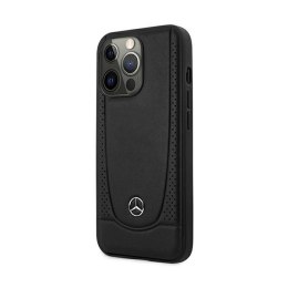 Mercedes Leather Urban Line - Case for iPhone 15 Pro Max (Black)