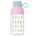 Quokka Ice Kids with strap - Tritan bottle 430 ml (Feathers)