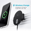 Speck Charging Vent Mount + ClickLock - Car Mount with Wireless Charging MagSafe (Black)