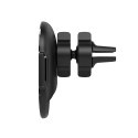 Speck Charging Vent Mount + ClickLock - Car Mount with Wireless Charging MagSafe (Black)