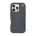 Speck Presidio2 Grip - Case for iPhone 16 Pro (Charcoal Grey / Cool Bronze / White)