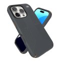 Speck Presidio2 Grip - Case for iPhone 16 Pro (Charcoal Grey / Cool Bronze / White)