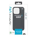 Speck Presidio2 Grip - Case for iPhone 16 Pro (Charcoal Grey / Cool Bronze / White)