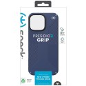 Speck Presidio2 Grip - Case for iPhone 16 Pro Max (Coastal Blue / Dust Grey / White)