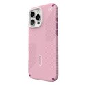 Speck Presidio2 Grip ClickLock & MagSafe - Case for iPhone 16 Pro Max (Wednesday Pink / Boysenberry Purple / White)