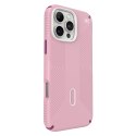 Speck Presidio2 Grip ClickLock & MagSafe - Case for iPhone 16 Pro Max (Wednesday Pink / Boysenberry Purple / White)