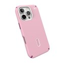 Speck Presidio2 Pro ClickLock & MagSafe - Case for iPhone 16 Pro (Wednesday Pink / Boysenberry Purple / White)