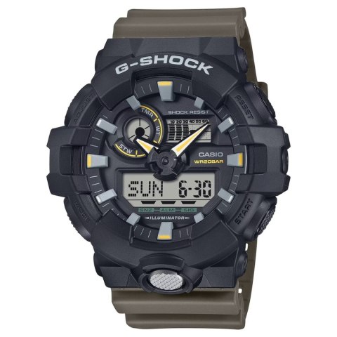 Men's Watch Casio G-Shock OVERSIZED - TWO TONE UTILITY COLOURS (Ø 53,5 mm)