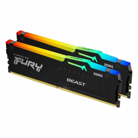 RAM Memory Kingston Beast RGB 16 GB DDR5 4800 MHz