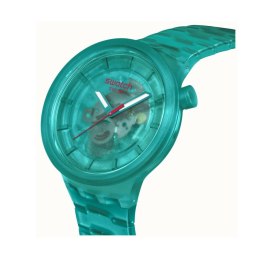 Men's Watch Swatch SB05L101 Green (Ø 47 mm)