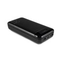 Power bank 20000 mAh Super Charging 2xUSB-A LED Czarny