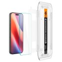 SZKŁO HARTOWANE SPIGEN GLAS.TR "EZ FIT" 2-PACK IPHONE 16 PRO MAX CLEAR