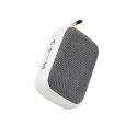 WEKOME D20 - Portable Wireless Bluetooth V5.0 Speaker (White)