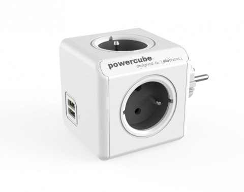 Rozgałęziacz PowerCube Original USB 2202GY/FROUPC Szary