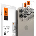 Spigen Optik.TR EZ Fit Camera Lens Protector 2-Pack - Lens protection glass for iPhone 15 Pro / 15 Pro Max / iPhone 14 Pro / 14 