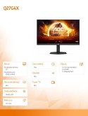 Monitor Q27G4X 27 cali IPS 180Hz HDMIx2 DP Pivot