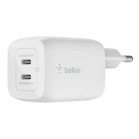 Wall Charger Belkin WCH013vfWH White 65 W (1 Unit)