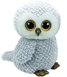 Maskotka TY Beanie Boos Owlette - Biała sowa 42 cm