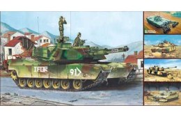 Model plastikowy M1A1/A2 Abrams 5iin1