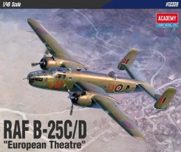 Model plastikowy B-25C/D European Theatre