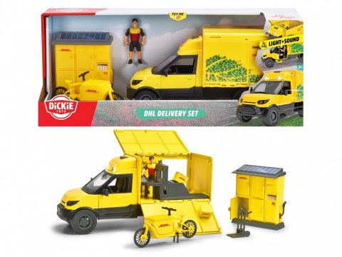 Zestaw z pojazdem DHL 25 cm City