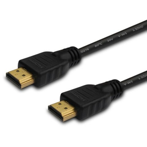 HDMI Cable Savio CL-75 Black 20 m