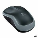 Wireless Mouse Logitech M185 Grey (10 Units)