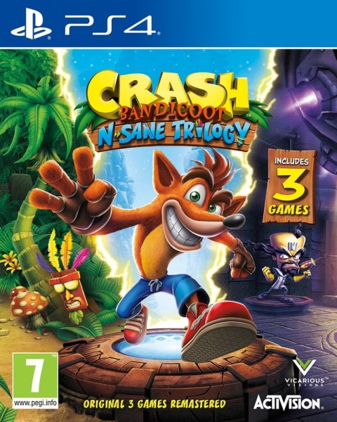 Gra PlayStation 4 Crash Bandicoot N.Sane Trilogy